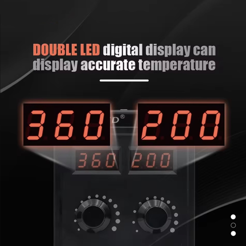 8586D SolderingStation 2in1 75 - огляд і ціна Smd Rework Station Hot Air Soldering 2 In 1