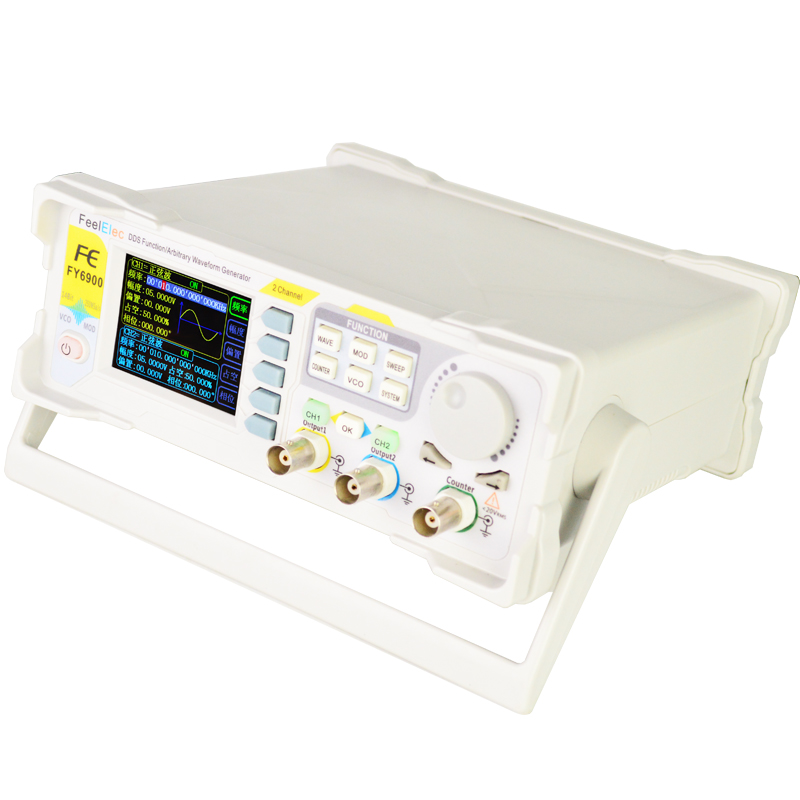 NEW FY6900 Dual Channel DDS Fu - огляд і ціна Dual Channel Arbitrary Waveform Function Generator 60Mhz