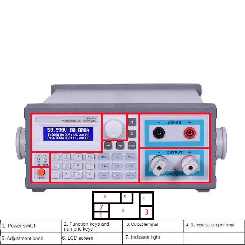 Laboratory 30V 60V 150V 200V 2 - огляд і ціна Programmable Linear Dc Power Supply 30V 10A