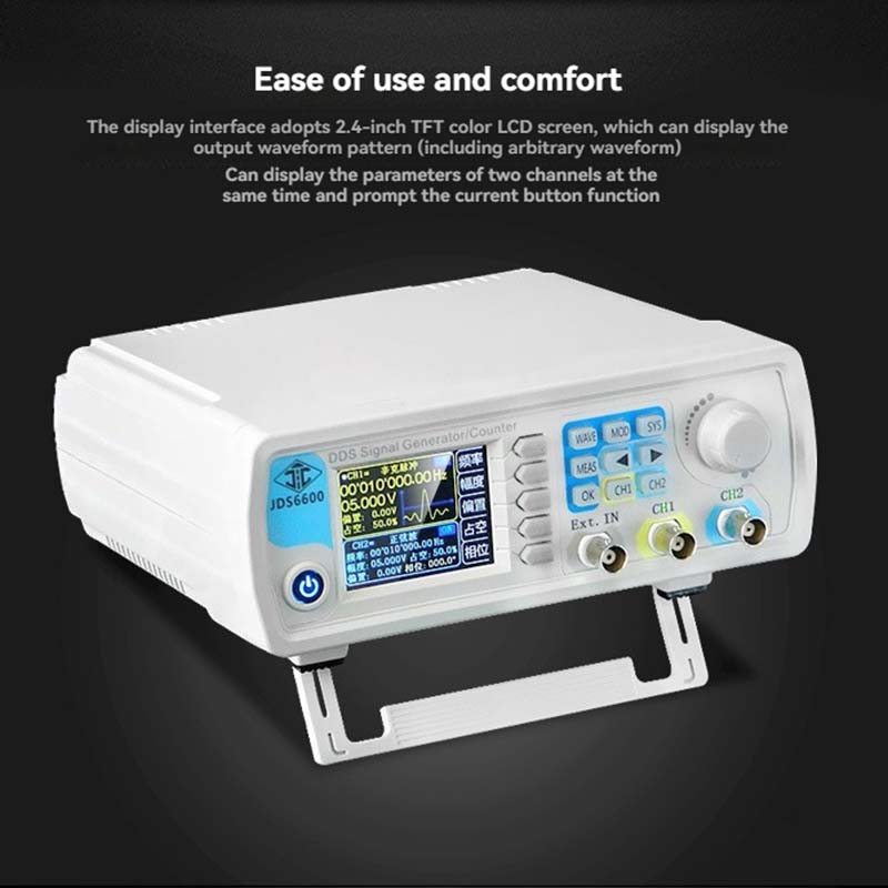 Dual Channel DDS Signal Genera - огляд і ціна Dual Channel Arbitrary Waveform Function Generator 60Mhz