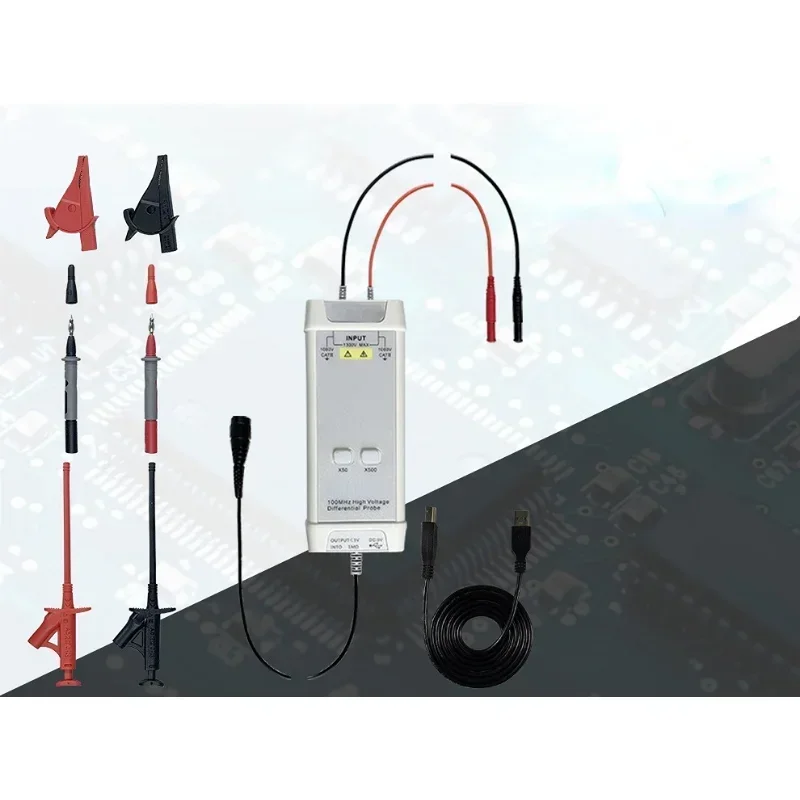 New Oscilloscope 1300V 100MHz  - огляд і ціна High Voltage Differential Probe 100Mhz 1300V